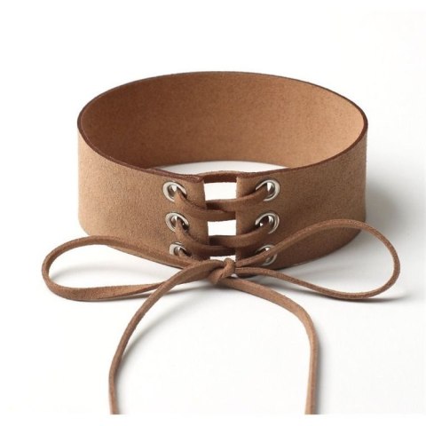 NASZYJNIK CHOKER GRUBA OBROŻA N365BR NASZYJNIK CHOKER GRUBA OBROŻA N365BR