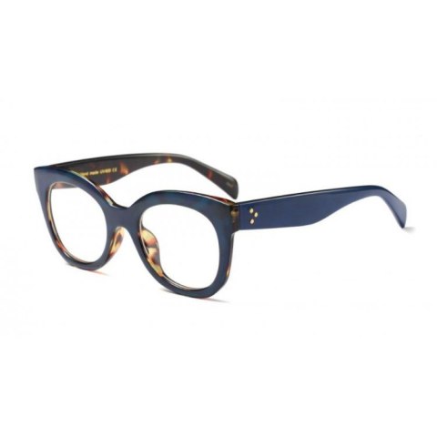 OKULARY "ZERÓWKI" RETRO GRANATOWE OK130GRAN OKULARY "ZERÓWKI" RETRO GRANATOWE OK130GRAN