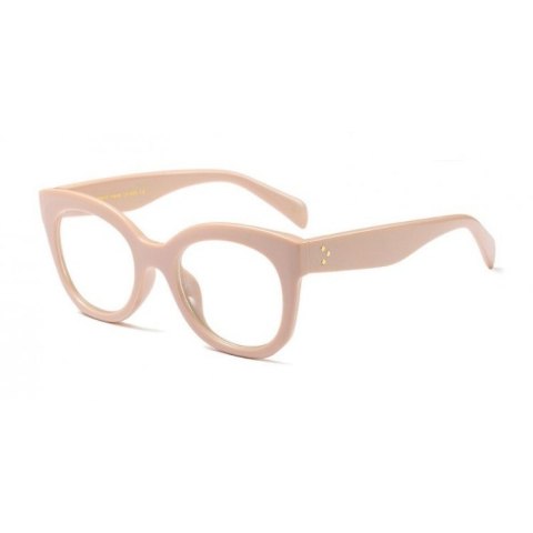 OKULARY "ZERÓWKI" RETRO KREMOWE OK130K OKULARY "ZERÓWKI" RETRO KREMOWE OK130K