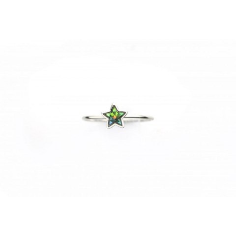 PIERŚCIONEK KRYSZTAŁEK SWAROVSKI STAL PLATEROWANA BIAŁYM ZŁOTEM PST461, Rozmiar pierścionków: US8 EU17 PIERŚCIONEK KRYSZTAŁEK SWAROVSKI STAL PLATEROWANA BIAŁYM ZŁOTEM PST461, Rozmiar pierścionków: US8 EU17