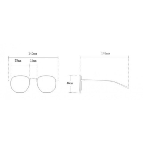 Okulary przeciwsłoneczne unisex romb OK208R Okulary przeciwsłoneczne unisex romb OK208R