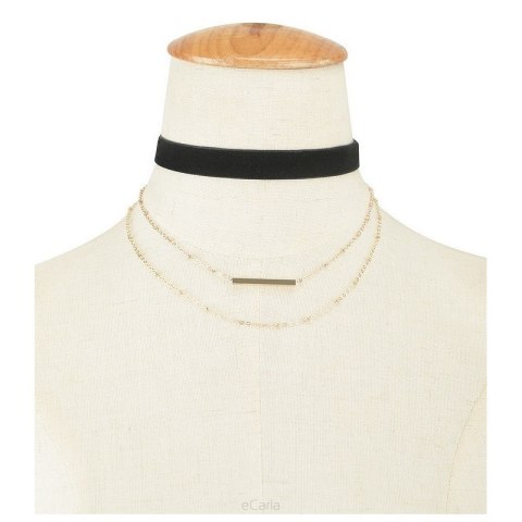 Naszyjnik Kolia Choker potrójny N360 Naszyjnik Kolia Choker potrójny N360