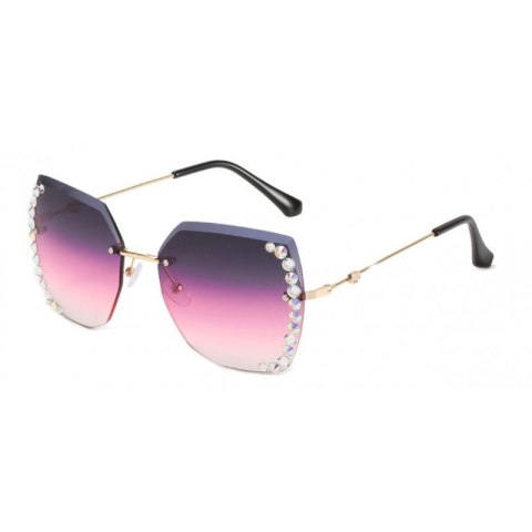 Okulary przeciwsłoneczne z kryształkami GRADIENT GRAY OK212WZ2 Okulary przeciwsłoneczne z kryształkami GRADIENT GRAY OK212WZ2