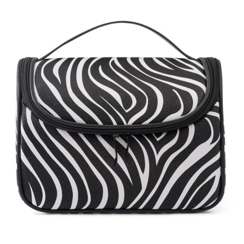 Kosmetyczka rozkładana kuferek zebra KS76 Kosmetyczka rozkładana kuferek zebra KS76