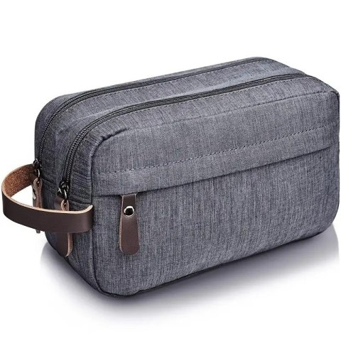 Kosmetyczka organizer na kosmetyki przenośny 2 komory KS112SZ Kosmetyczka organizer na kosmetyki przenośny 2 komory KS112SZ