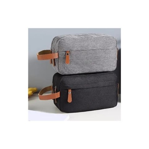 Kosmetyczka organizer na kosmetyki przenośny 2 komory KS112SZ Kosmetyczka organizer na kosmetyki przenośny 2 komory KS112SZ