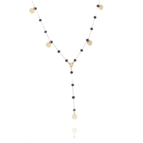 Naszyjnik stal chirurgiczna pozłacana 14k gold NST1456 Naszyjnik stal chirurgiczna pozłacana 14k gold NST1456