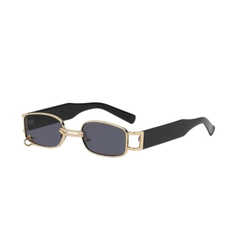 Okulary przeciwsłoneczne ELEGANT RECTANGLE BLACK OK377 Okulary przeciwsłoneczne ELEGANT RECTANGLE BLACK OK377