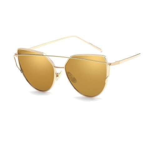 Okulary przeciwsłoneczne GLAM ROCK FASHION Złote OK21WZ19 Okulary przeciwsłoneczne GLAM ROCK FASHION Złote OK21WZ19