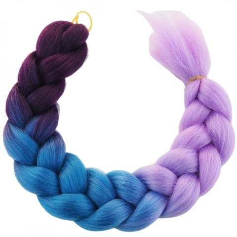 Syntetyczne włosy 120 cm gęste ombre WLS01 Syntetyczne włosy 120 cm gęste ombre WLS01