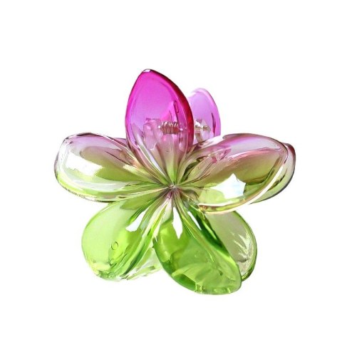 Spinka do włosów klamra XL kwiat OMBRE 7,5x8cm SP319 Spinka do włosów klamra XL kwiat OMBRE 7,5x8cm SP319