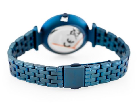 ZEGAREK DAMSKI ALBATROSS Glamour ABBB97 (za537d) blue/white ZEGAREK DAMSKI ALBATROSS Glamour ABBB97 (za537d) blue/white