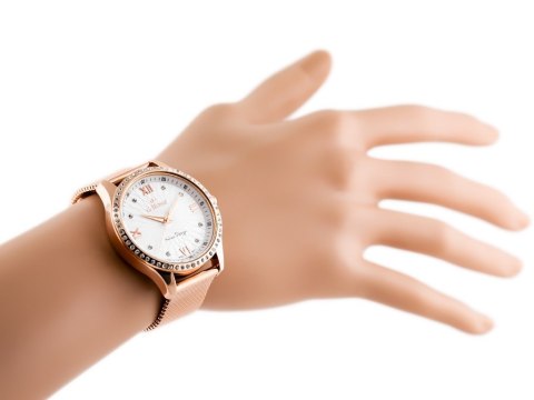 ZEGAREK G. ROSSI - 6748B-3D3 (zg788d) rose gold + BOX ZEGAREK G. ROSSI - 6748B-3D3 (zg788d) rose gold + BOX