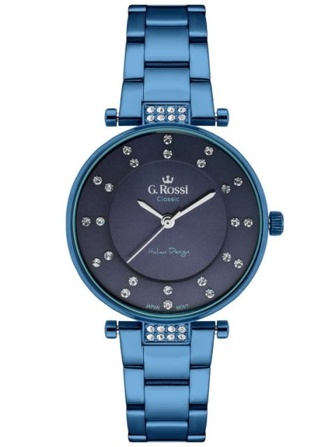 ZEGAREK G. ROSSI - C5131B-6F1 (zg780e) blue + BOX ZEGAREK G. ROSSI - C5131B-6F1 (zg780e) blue + BOX