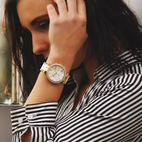 ZEGAREK DAMSKI MICHAEL KORS MK6119 - PARKER + BOX ZEGAREK DAMSKI MICHAEL KORS MK6119 - PARKER + BOX