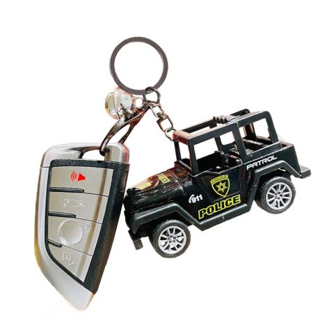 Brelok do kluczy POLICE PATROL auto policyjne czarne BRL304 Brelok do kluczy POLICE PATROL auto policyjne czarne BRL304