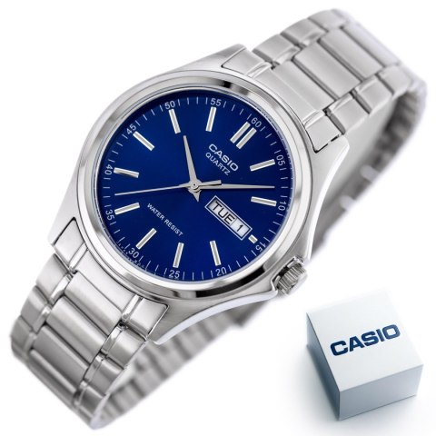 ZEGAREK MĘSKI CASIO MTP-1239D-2A - MULTIDATA (zd040c) + BOX