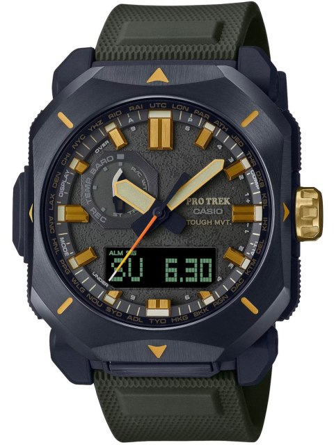 ZEGAREK MĘSKI CASIO PROTREK Octagon PRW-6900Y-3ER + BOX ZEGAREK MĘSKI CASIO PROTREK Octagon PRW-6900Y-3ER + BOX