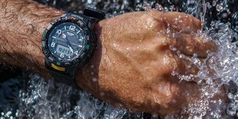 ZEGAREK MĘSKI Casio Pro-Trek PRT-B50-1ER + BOX ZEGAREK MĘSKI Casio Pro-Trek PRT-B50-1ER + BOX