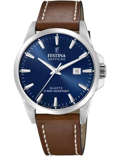 ZEGARĘK MĘSKI FESTINA SWISS MADE 20025/3 + BOX ZEGARĘK MĘSKI FESTINA SWISS MADE 20025/3 + BOX