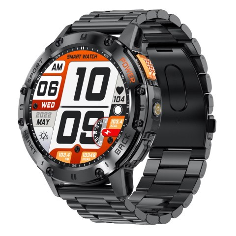 SMARTWATCH MĘSKI GRAVITY GT22-1 - AMOLED, DODATKOWY PASEK (sg030a) SMARTWATCH MĘSKI GRAVITY GT22-1 - AMOLED, DODATKOWY PASEK (sg030a)