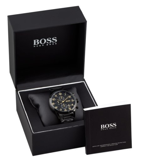 ZEGAREK MĘSKI HUGO BOSS 1513275 - AEROLINER CHRONO (zh020a)