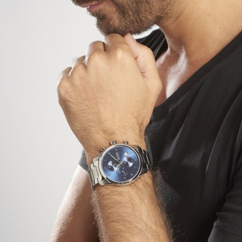 ZEGAREK MĘSKI HUGO BOSS 1513784 Skymaster Dark Blue (zh039a) ZEGAREK MĘSKI HUGO BOSS 1513784 Skymaster Dark Blue (zh039a)