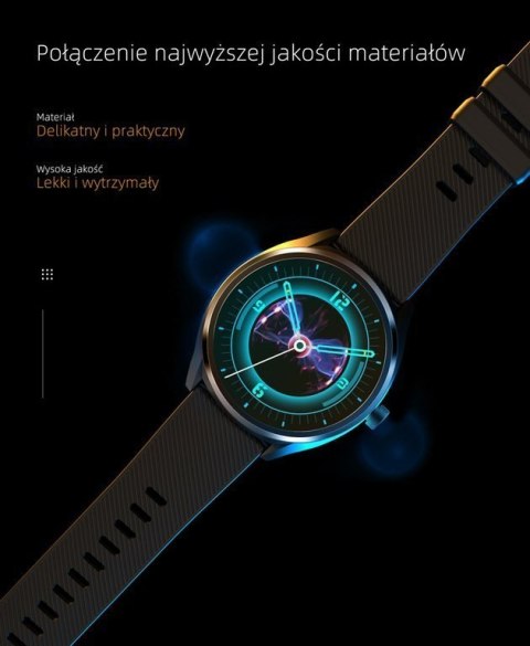 SMARTWATCH MĘSKI G. Rossi SW012-1 black/black + dodatkowa BRANSOLETA (sg007a)