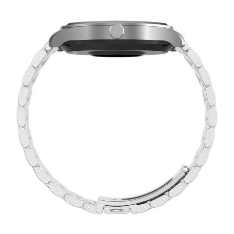 SMARTWATCH MĘSKI G. Rossi SW012-2 silver/black + dodatkowa BRANSOLETA (sg007b)