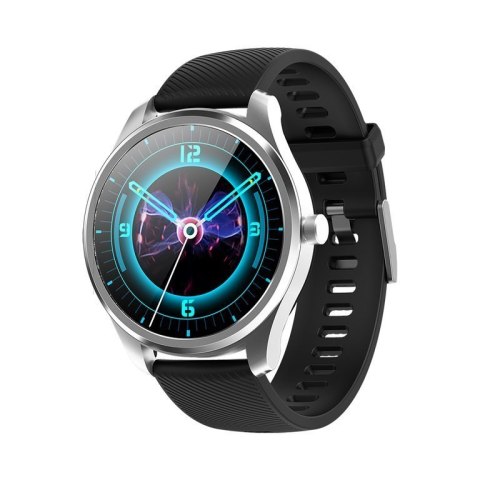 SMARTWATCH MĘSKI G. Rossi SW012-2 silver/black + dodatkowa BRANSOLETA (sg007b)