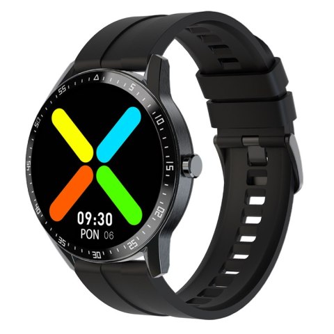 SMARTWATCH MĘSKI G. Rossi SW018-3 black/black (sg012c) WŁASNE TARCZE