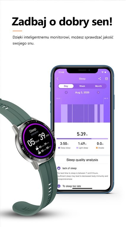 SMARTWATCH MĘSKI G. Rossi SW018-3 black/black (sg012c) WŁASNE TARCZE