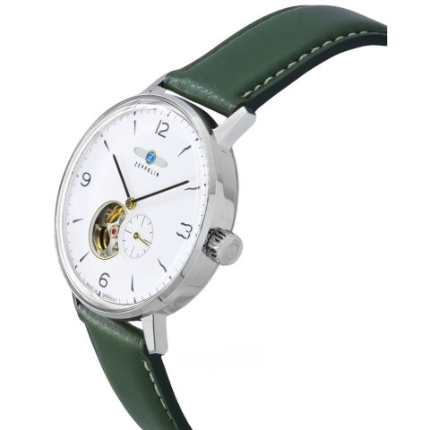 Zegarek Męski Zeppelin Hindenburg Open Heart Automatic 8066-1_N + BOX Zegarek Męski Zeppelin Hindenburg Open Heart Automatic 8066-1_N + BOX