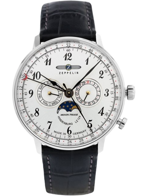 Zegarek Zeppelin LZ 129 Hindenburg Moonphase 40mm 70361 Zegarek Zeppelin LZ 129 Hindenburg Moonphase 40mm 70361
