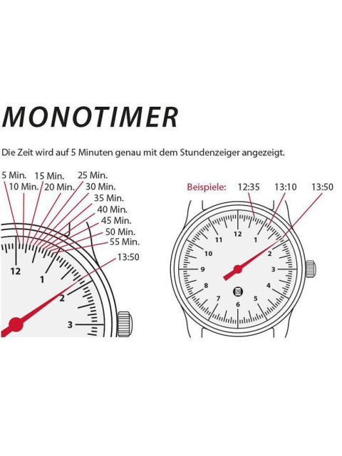 Zegarek Zeppelin Monotimer Damen 36mm 86433 Zegarek Zeppelin Monotimer Damen 36mm 86433