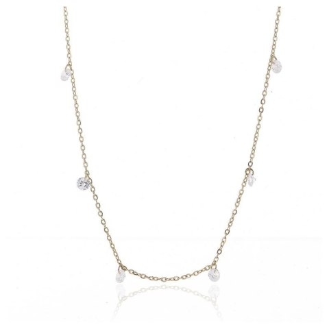 Naszyjnik stal chirurgiczna pozłacana 14k gold NST1223 Naszyjnik stal chirurgiczna pozłacana 14k gold NST1223