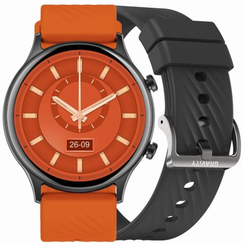 SMARTWATCH UNISEX GRAVITY GT19-2 - ROZMOWY BLUETOOTH, DODATKOWY PASEK (sg032b) SMARTWATCH UNISEX GRAVITY GT19-2 - ROZMOWY BLUETOOTH, DODATKOWY PASEK (sg032b)
