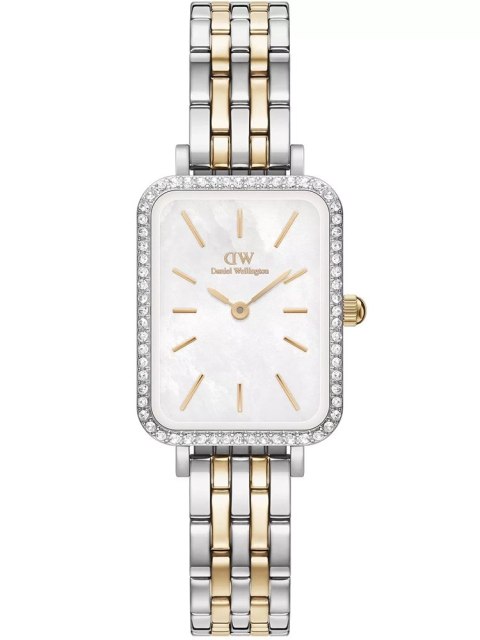 ZEGAREK DAMSKI DANIEL WELLINGTON Quadro Lumine Bezel 5-Link Two-Tone DW00100671 + BOX (zw519g) ZEGAREK DAMSKI DANIEL WELLINGTON Quadro Lumine Bezel 5-Link Two-Tone DW00100671 + BOX (zw519g)