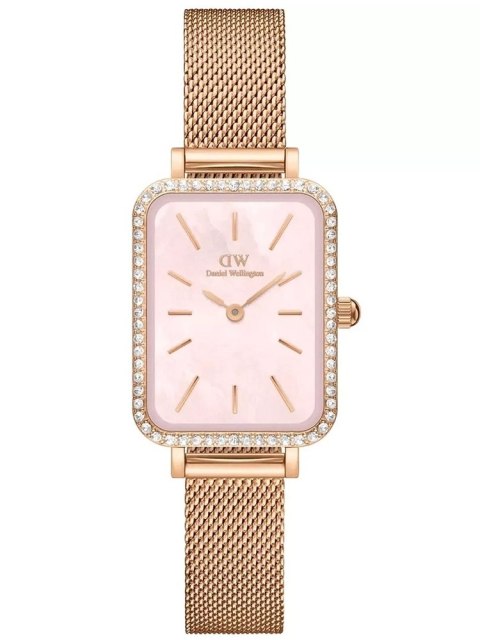 ZEGAREK DAMSKI DANIEL WELLINGTON Quadro Lumine Bezel Melrose Pink DW00100669 + BOX (zw519j) ZEGAREK DAMSKI DANIEL WELLINGTON Quadro Lumine Bezel Melrose Pink DW00100669 + BOX (zw519j)