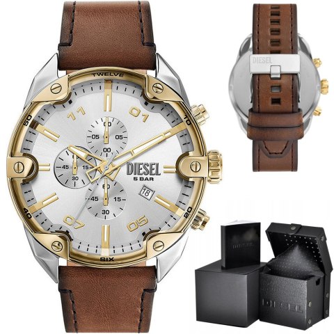 ZEGAREK MĘSKI DIESEL Spiked Chronograph DZ4665 + BOX