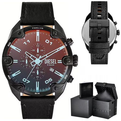 ZEGAREK MĘSKI DIESEL Spiked Chronograph DZ4667 + BOX