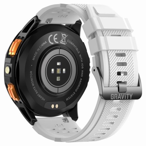 SMARTWATCH MĘSKI GRAVITY GT24-2 - LATARKA, DODATKOWY PASEK (sg033b) SMARTWATCH MĘSKI GRAVITY GT24-2 - LATARKA, DODATKOWY PASEK (sg033b)