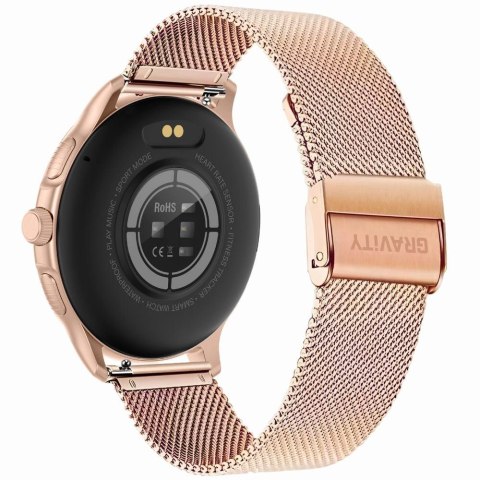 SMARTWATCH UNISEX GRAVITY GT12-3 - ROZMOWY BLUETOOTH, DODATKOWY PASEK (sg035c) SMARTWATCH UNISEX GRAVITY GT12-3 - ROZMOWY BLUETOOTH, DODATKOWY PASEK (sg035c)