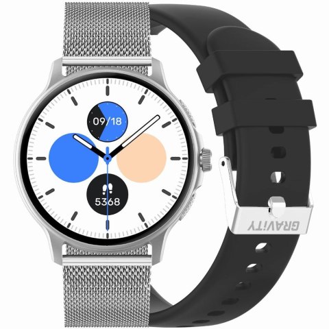 SMARTWATCH UNISEX GRAVITY GT12-7 - ROZMOWY BLUETOOTH, DODATKOWY PASEK (sg035g) SMARTWATCH UNISEX GRAVITY GT12-7 - ROZMOWY BLUETOOTH, DODATKOWY PASEK (sg035g)