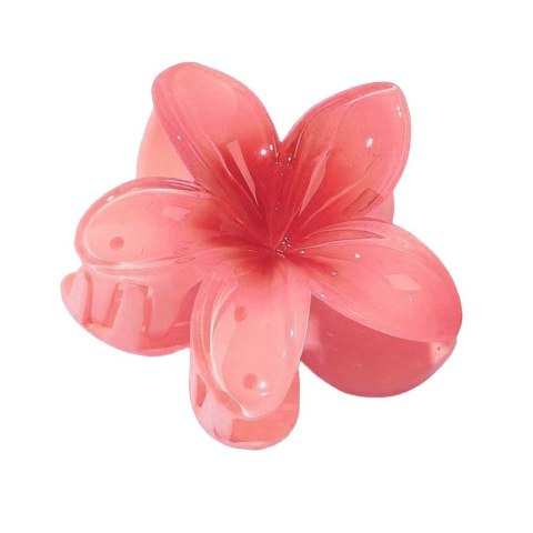 Spinka do włosów klamra XL kwiat ombre 7x8cm SP269R Spinka do włosów klamra XL kwiat ombre 7x8cm SP269R