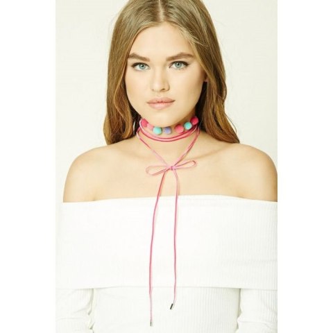 NASZYJNIK CHOKER VELVET - MIĘTOWY N484M NASZYJNIK CHOKER VELVET - MIĘTOWY N484M