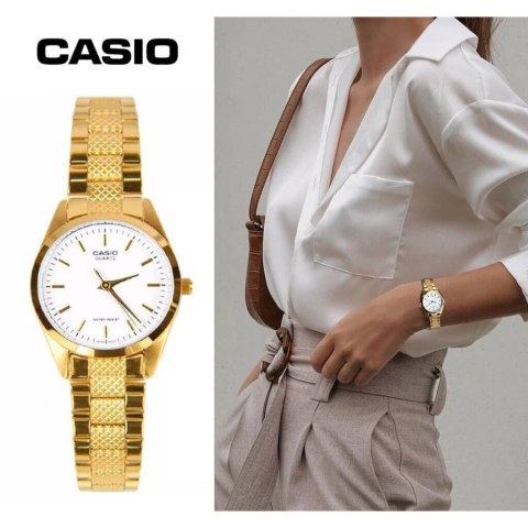 ZEGAREK DAMSKI CASIO LTP-1274G-7A (zd513a) + BOX