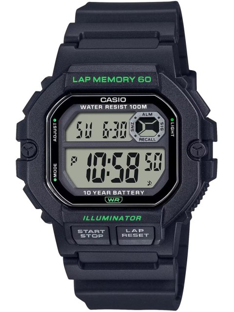 ZEGAREK MĘSKI CASIO Sports WS-1400H-1A + BOX ZEGAREK MĘSKI CASIO Sports WS-1400H-1A + BOX