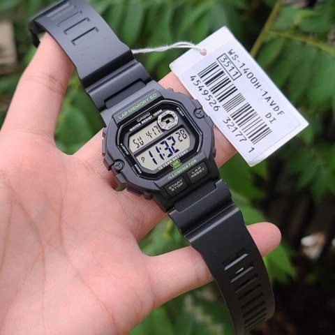 ZEGAREK MĘSKI CASIO Sports WS-1400H-1A + BOX ZEGAREK MĘSKI CASIO Sports WS-1400H-1A + BOX