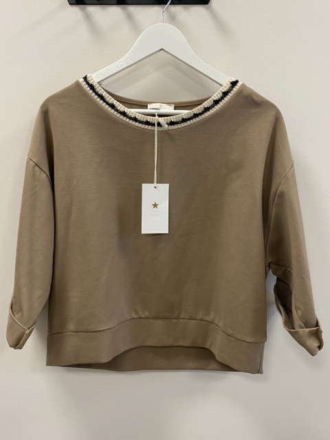 Bluza damska z krotkimi rękawkami Bluza damska z krotkimi rękawkami